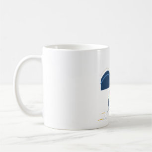 Reite es aus Ozeanwelle Salz Schwell Wiederholung Kaffeetasse