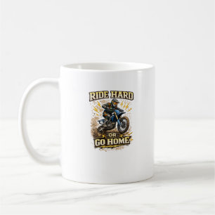 Reite schnell, bleibe frei  Renn-Design  Kaffeetasse