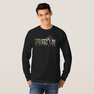 Reite wie ein König Herren Langarm-Shirt T-Shirt
