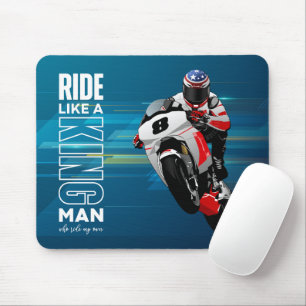 Reite wie ein König Mousepad