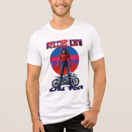 Reite wie ein Wolf  Tri-Blend Shirt