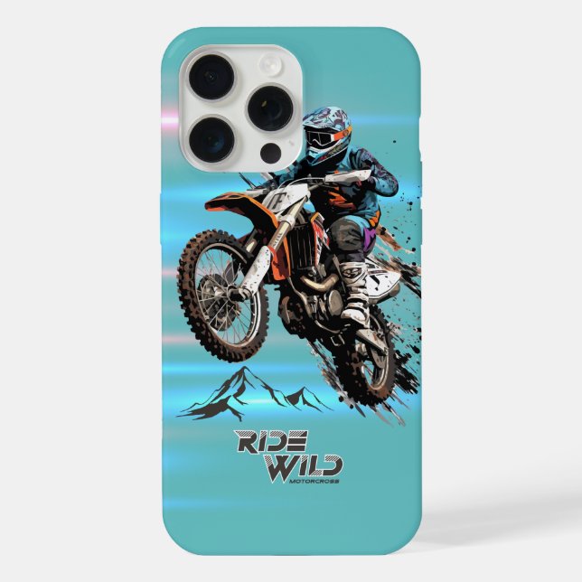 Reite Wild |  iPhone 15 Pro Max Hülle (Rückseite)