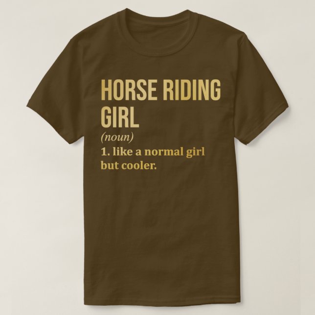 Reiten2 T-Shirt (Design vorne)