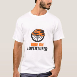 Reiten, Abenteurer-Rad T-Shirt