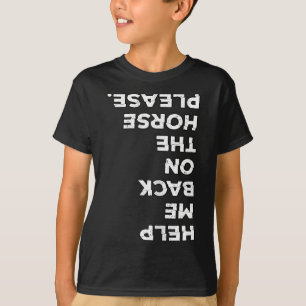 Reiten auf dem Pferd brachte mich auf mein Pferd T-Shirt