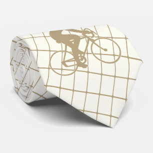 Reiten auf dem Tan Karo Necktie Krawatte