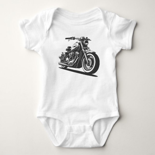 Reiten Baby Strampler (Vorderseite)