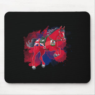 Reiten Bermuda Flag Mousepad