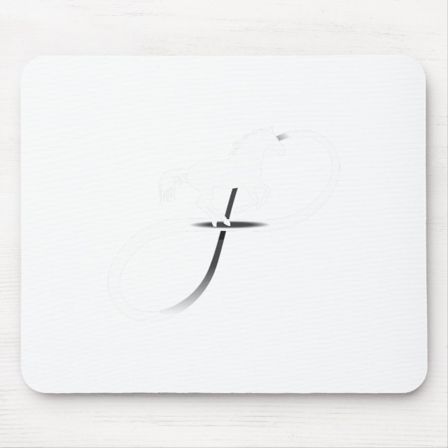 Reiten - Bilder - Reiten Mousepad (Vorne)