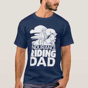 Reiten Cowboy Ausdauerrennen Retro T-Shirt