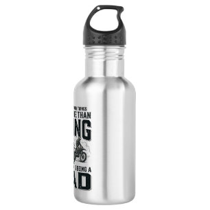 Reiten Dad Vintage Gravur Motocross Zitat Design Edelstahlflasche
