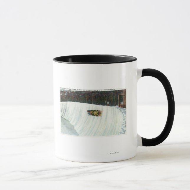 Reiten der Whiteface-Kurve Tasse (Rechts)