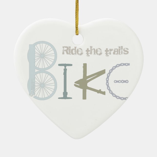 Reiten des Bike Graffiti Sportangebot Keramikornament (Hinten)
