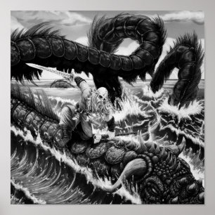 Reiten des Wyrm Poster