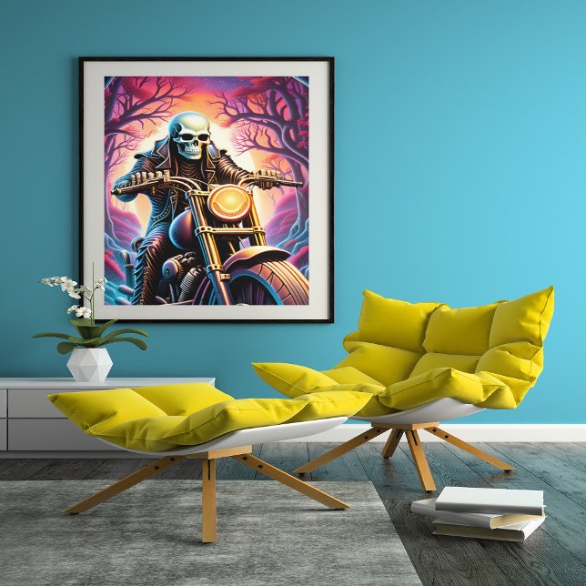 Reiten durch die Verflechtungszweige Leinwanddruck (Von Creator hochgeladen)