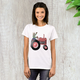 Reiten eines Traktors T-Shirt