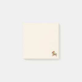Reiten Emoji Post-it Klebezettel