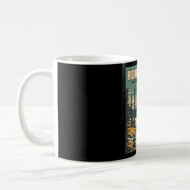 Reiten � Geist der Berge Kaffeetasse (Links)