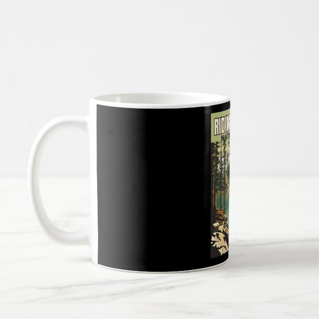Reiten � Geist der Berge Kaffeetasse (Links)