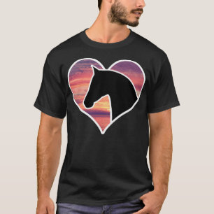 Reiten im Herz Western Land T-Shirt