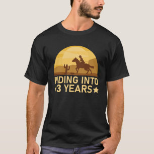 Reiten in 3 Jahre - Pferdereiter T-Shirt