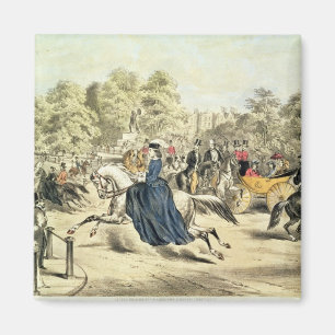Reiten in faule Reihe, Hyde Park Magnet