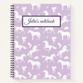 Reiten Individuelle Name Reittier Geschenk Notizbuch