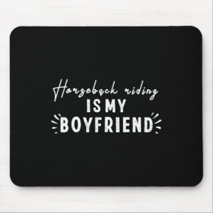 Reiten ist mein Freund ein tolles Design Mousepad
