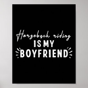 Reiten ist mein Freund ein tolles Design Poster