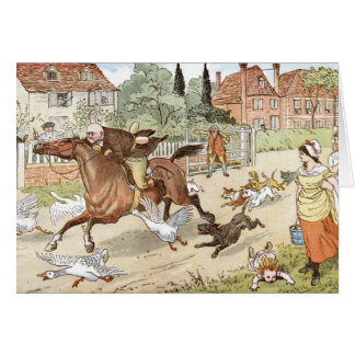 Reiten Johns Gilpin zwar das Dorf