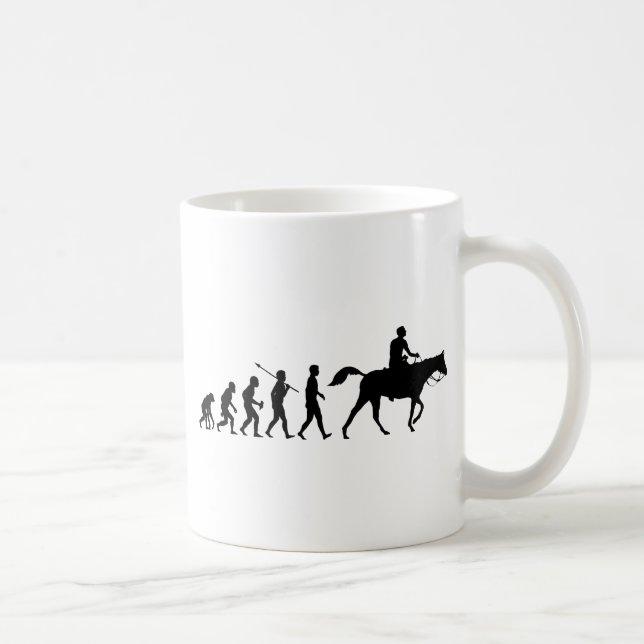 Reiten Kaffeetasse (Rechts)
