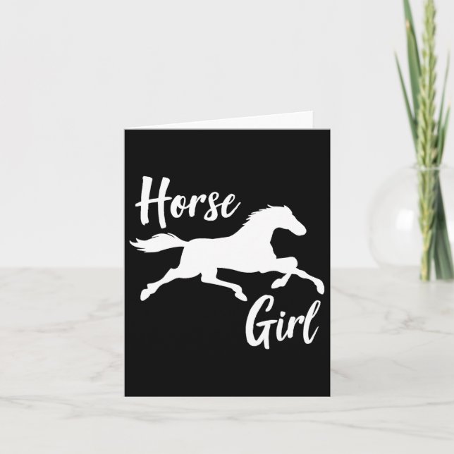 Reiten Karte (Vorderseite)