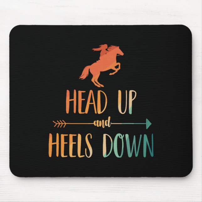Reiten Kunst, Dichtung und Musik Mousepad (Vorne)