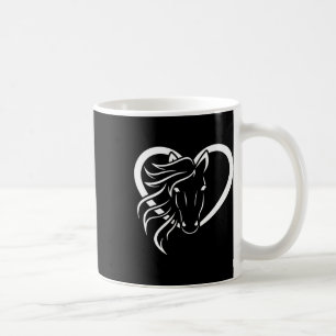 Reiten Lover Heart Reitsport Western Cowgirl Kaffeetasse