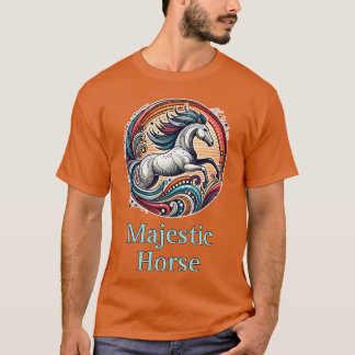 Reiten Lover Kunstgeschenk T-Shirt