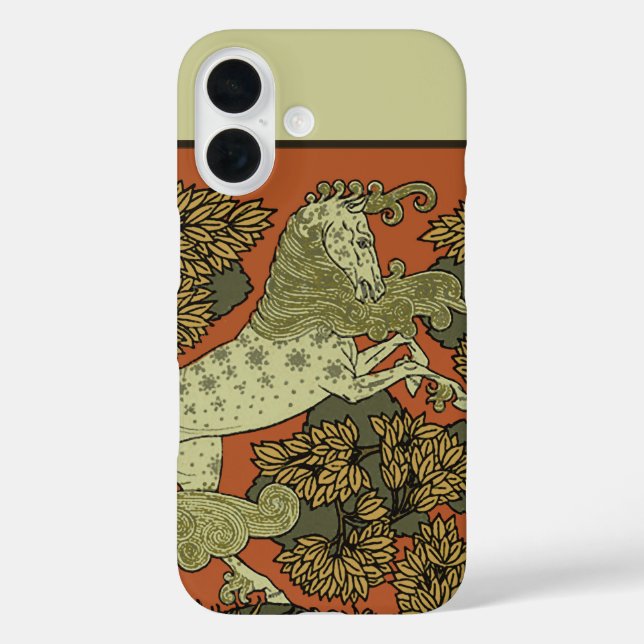 Reiten Mittelalterliche Kunst Kunsthandwerk Jugend iPhone 16 Hülle (Rückseite)