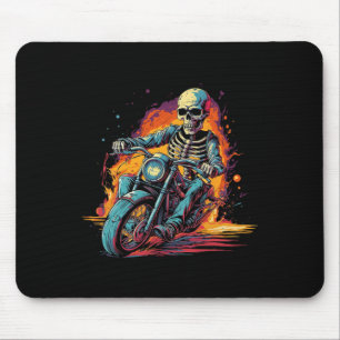 Reiten Motorrad Halloween Kostümfahrer Mousepad