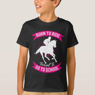 Reiten - Pferde Reiten Girl Rider T-Shirt