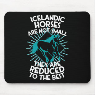 Reiten - Pferdereiten Isländisch Ho Mousepad