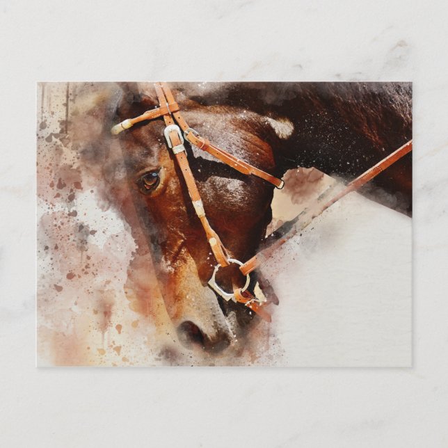 Reiten  postkarte (Vorderseite)