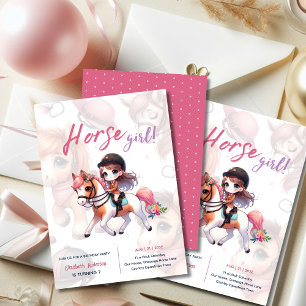 Reiten & Reiten Einladung zum Geburtstag Reiten