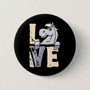 Reiten - Reiten - Liebe Reiten Button