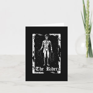 Reiten Reiten - Skelett Tarot Card Karte