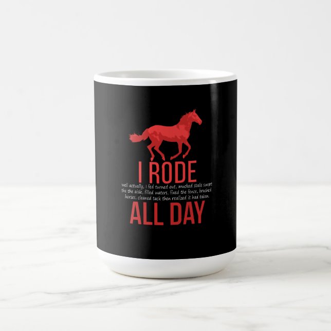 Reiten - Reitgeschenk Kaffeetasse (Mittel)