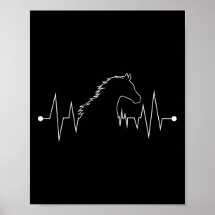 Reiten Reitpferde Lover Geschenk Kinder Frauen Män Poster