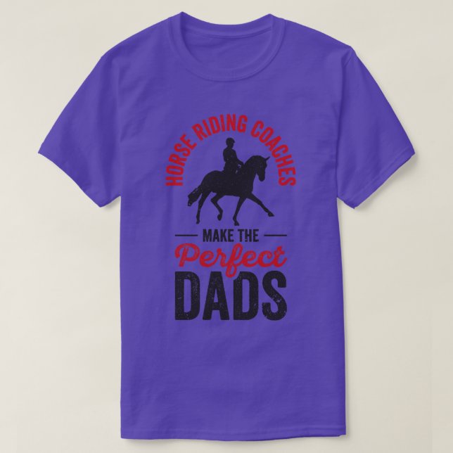 Reiten Reitwagen Perfekter Vater Sport T T-Shirt (Design vorne)