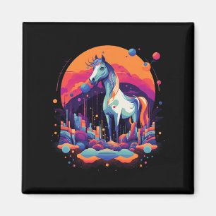Reiten - Rückweg Reiten Magnet