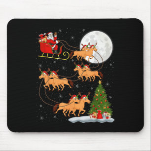Reiten Santa Sleigh Fantastische Bergwelten im Val Mousepad