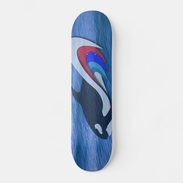 Reiten Sie das Gezeiten-Skateboard Skateboard (Vorderseite)