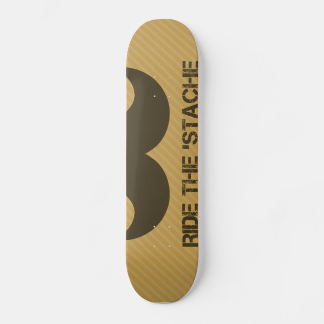 Reiten Sie das 'Stache Skateboard (Vorderseite)